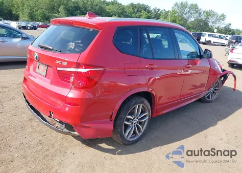 2016 BMW X3 xDrive28I from USA, damaged, VIN 5UXWX9C52G0B66331